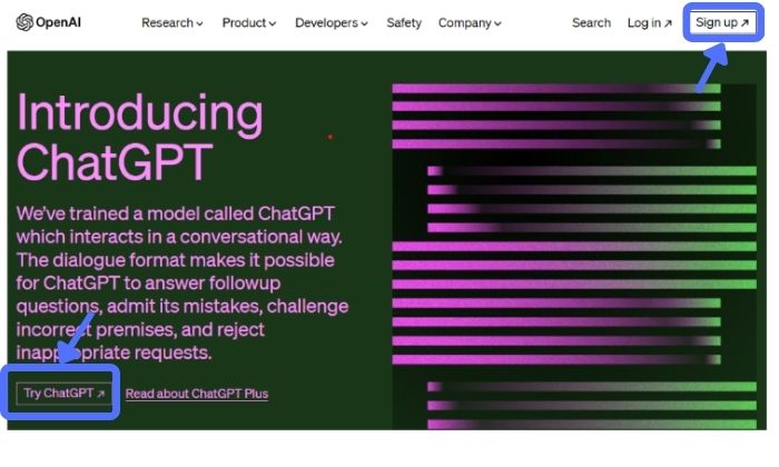 ChatGPT official site